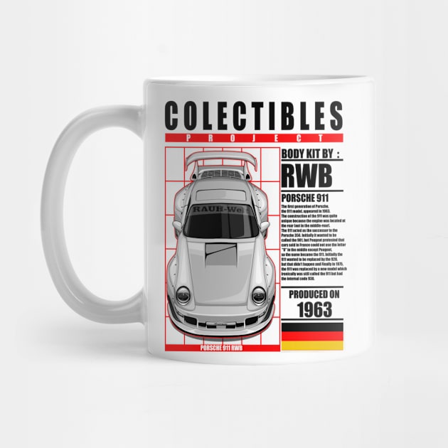 RWB PORSCHE 911 -WHITE by HFP_ARTWORK